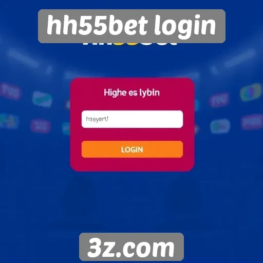 Acesso direto ao hh55bet login para novos usuários
