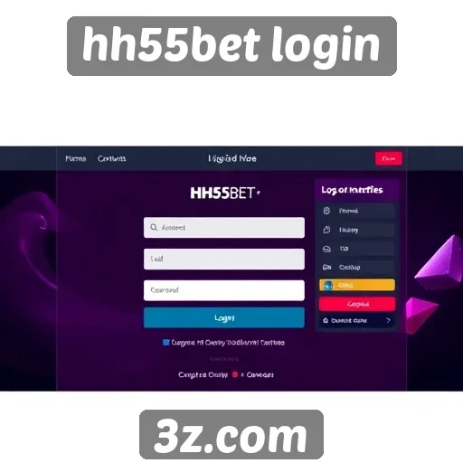 Interface do usuário do hh55bet login é intuitiva